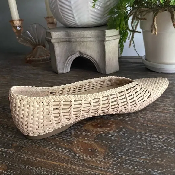Birdies Goldfinch Flats Pointed Ballet Flat Women’s 7 Dawn Woven