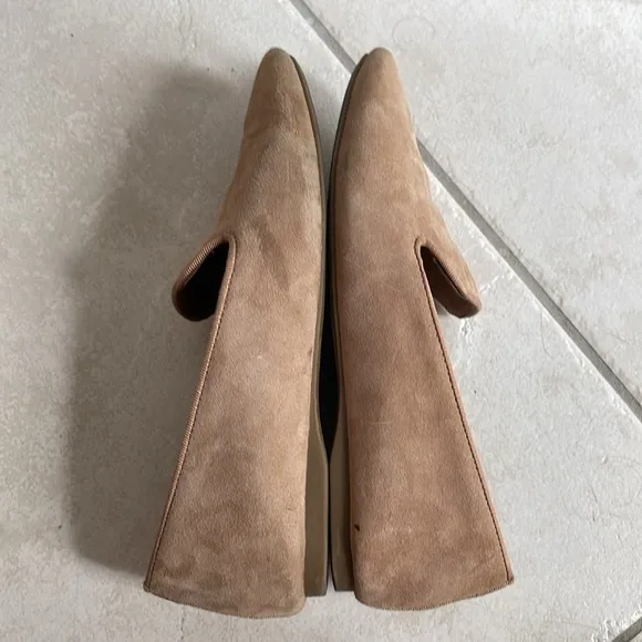 Birdies starling latte suede slip on shoes size 7