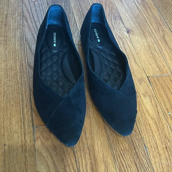 Birdies Suede Comfort Flats