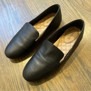 Birdies The Starling Comfort Flats Leather Taupe Tan Classic Shoe Women’s size 6