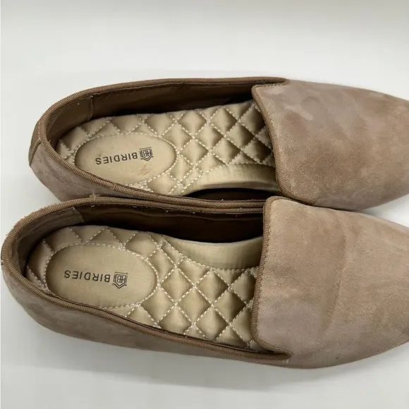 Birdies The Starling Latte Suede Slip on Flats Size 7.5