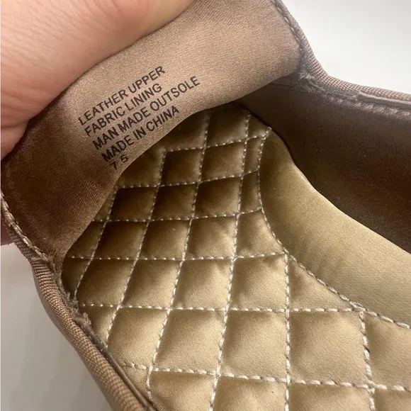Birdies The Starling Latte Suede Slip on Flats Size 7.5