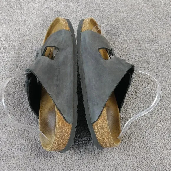 Birkenstock Arizona Sandals Womens 9 Shoes Gray 2 Buckle Slip On Mens 7 Germany