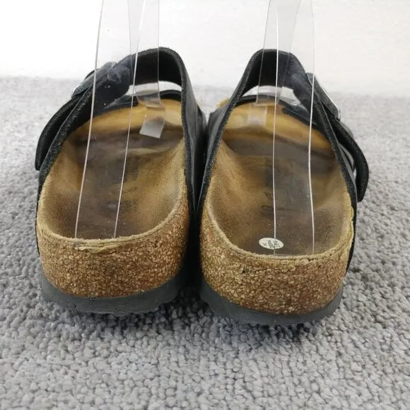 Birkenstock Arizona Sandals Womens 9 Shoes Gray 2 Buckle Slip On Mens 7 Germany