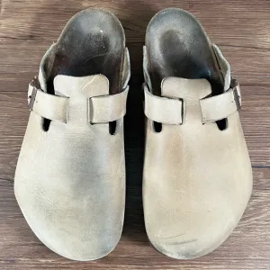 Birkenstock Boston Leather Mules Clogs Men’s Size 11.5 (45) Slip-On Shoes