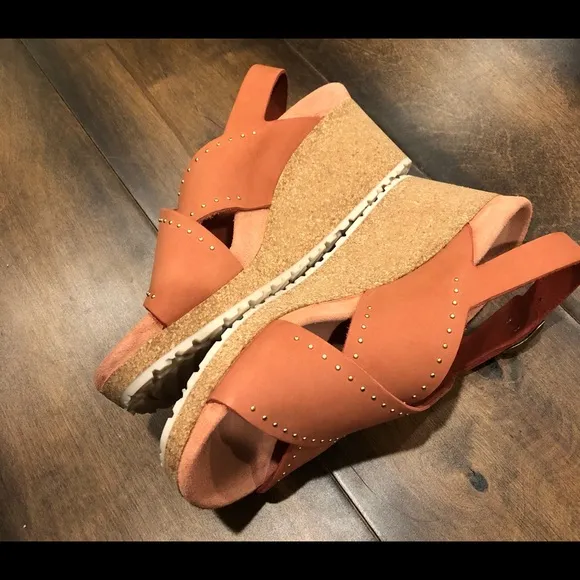 Birkenstock Samira Rivets wedges sandals NWOT