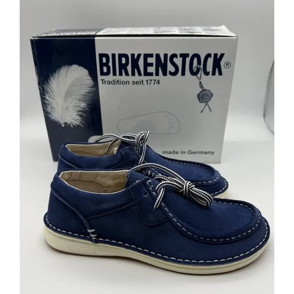 Birkenstock Women's Original Pasadena Suede Navy EU 36 US L‎ 5-5.5 230 MM Narrow