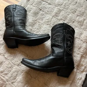 Black Western Leather Artiat Boots