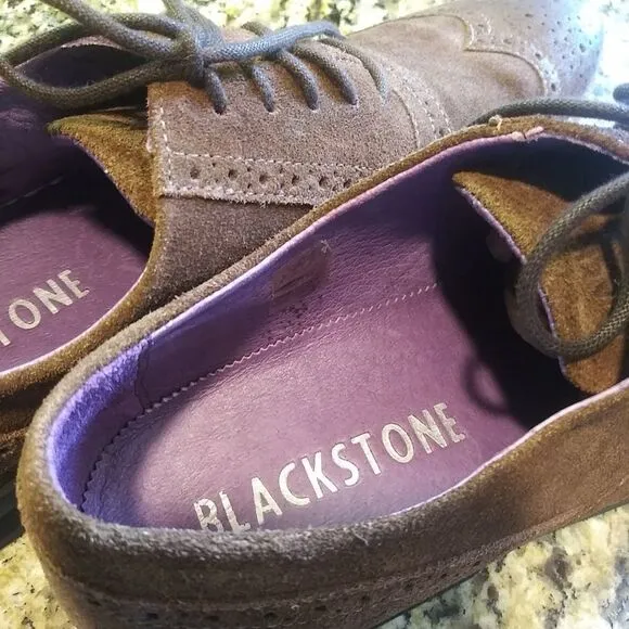 Blackstone 'AM 05' Plain Toe Derby