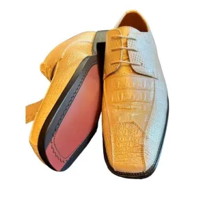 Bolano‎ Men's Formal Tuxedo Off White Pearl Shoes 8.5