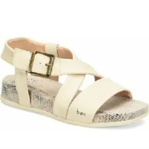 Born B.O.C. Womens Comfort Ankle Strap Flats Sandals Shoes sz 6M