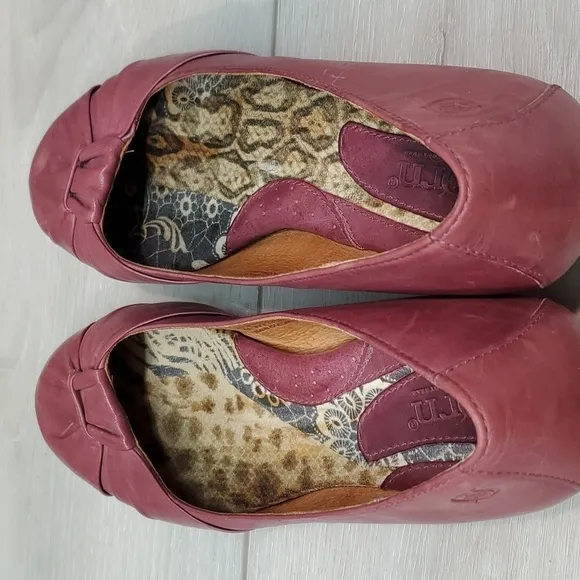 Born Women Lilly Comfort Leather Loafer Flats Ballet shoes sz 8