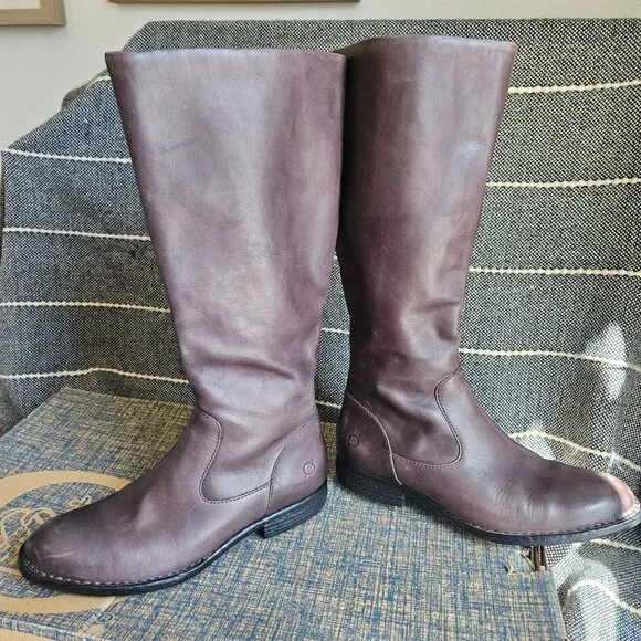 Born Women’s North Knee High Boot Grey 8 M