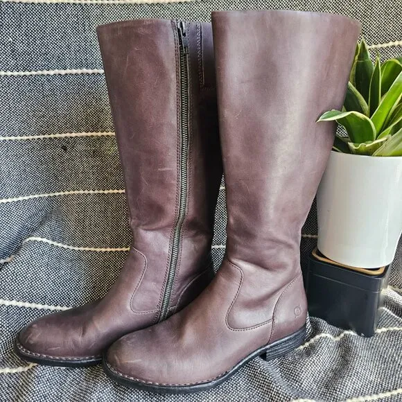 Born Women’s North Knee High Boot Grey 8 M