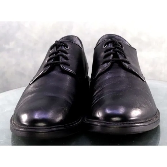 Bostonian Bolton Men's Plain Toe Dress Shoes Size 13 Leather Black 15770
