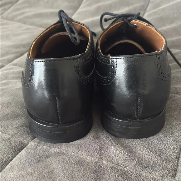 Bostonian Classics Black Leather Wingtip Oxford Men's Dress Shoes