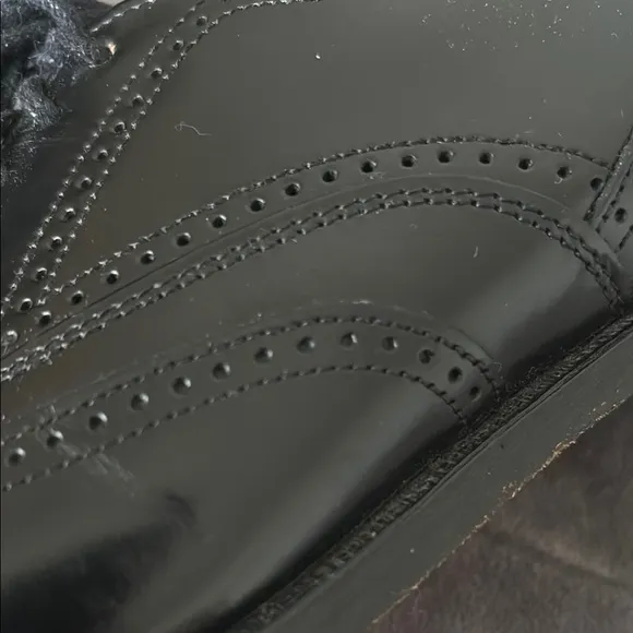 Bostonian Classics Black Leather Wingtip Oxford Men's Dress Shoes