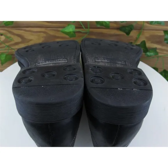 Bostonian Sz 12‎ Derby Oxfords Black Leather Men Lace Up Medium (D, M)