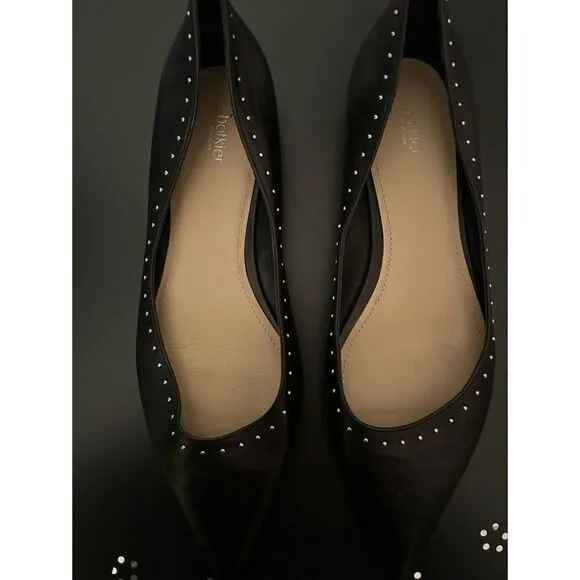 Botkier | Aubrey Studded Ballet Flats in Black | 10