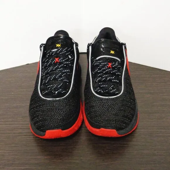 Brand New Nike LeBron XX BLK-BLK-RED Mens 8/Wms 9.5 New In Box DJ5423-001 F53