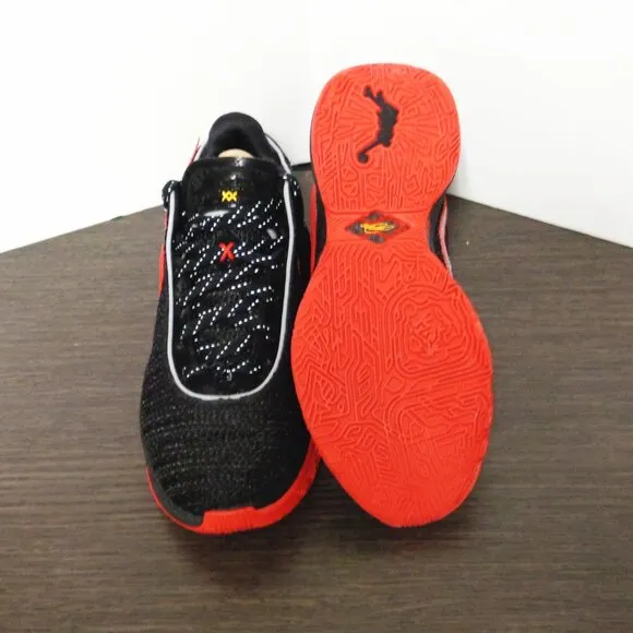 Brand New Nike LeBron XX BLK-BLK-RED Mens 8/Wms 9.5 New In Box DJ5423-001 F53