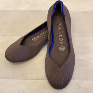 Brand New! ROTHY'S Mink Round Toe Ballet Flat Shoes Women's 5