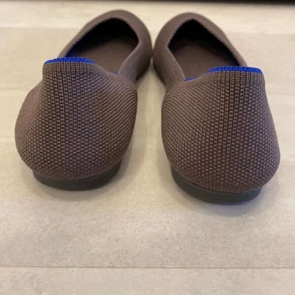 Brand New! ROTHY'S Mink Round Toe Ballet Flat Shoes Women's 5