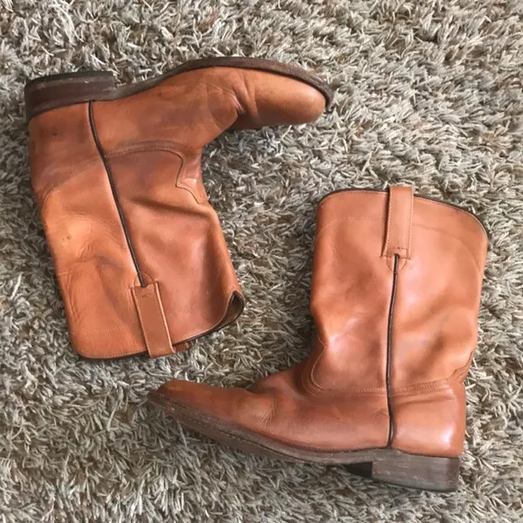 Brastero western leather boots