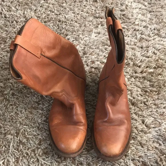 Brastero western leather boots