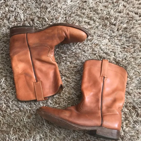Brastero western leather boots