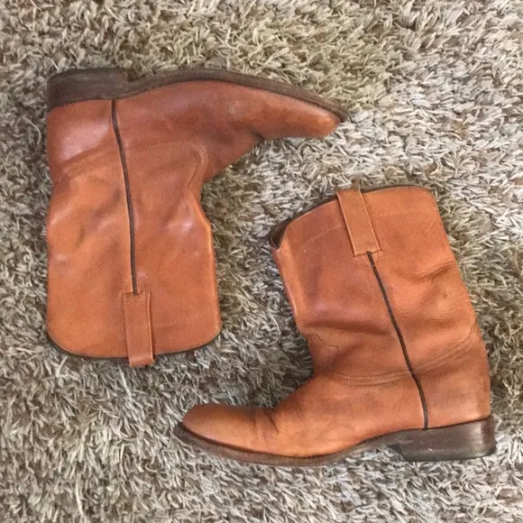 Brastero western leather boots