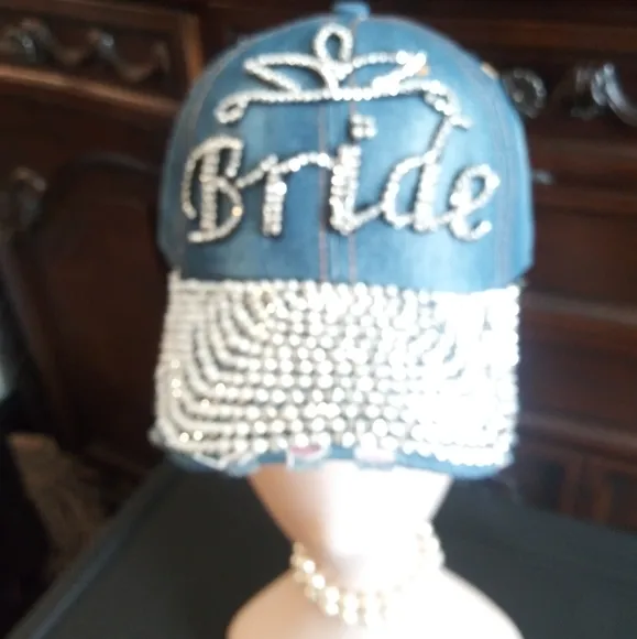 Bride's Runabout Baseball Cap Wedding Bridal NWT