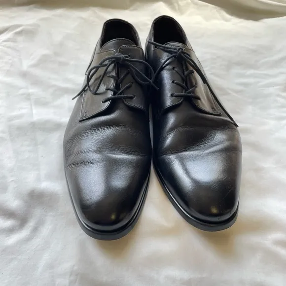 Bruno Magli Maitland Leather Derby Shoe in Black Size 11.5