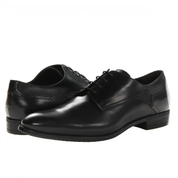 Bruno Magli Maitland Leather Derby Shoe in Black Size 11.5