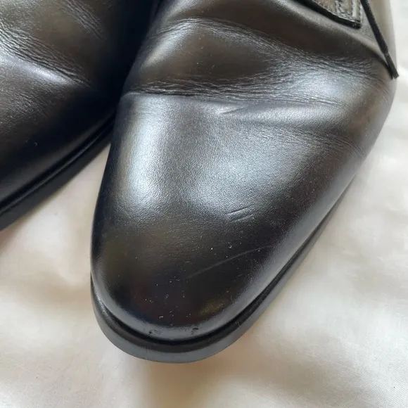 Bruno Magli Maitland Leather Derby Shoe in Black Size 11.5