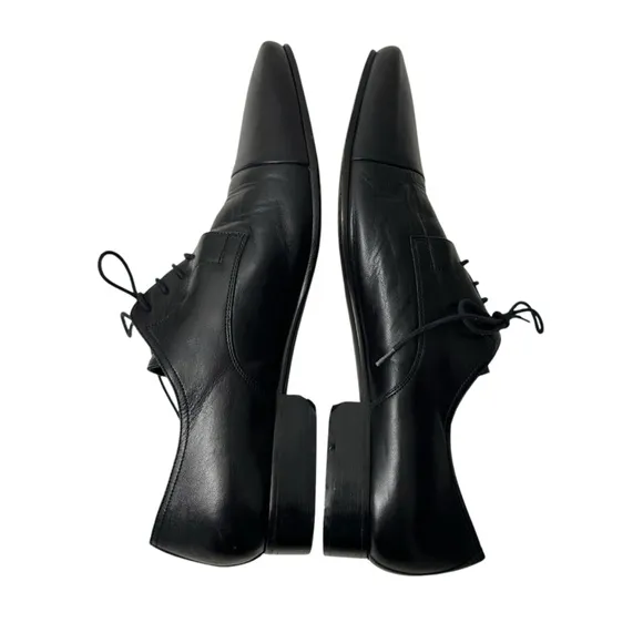 Bruno Magli Martico Cap Toe Leather Derby Dress Shoes