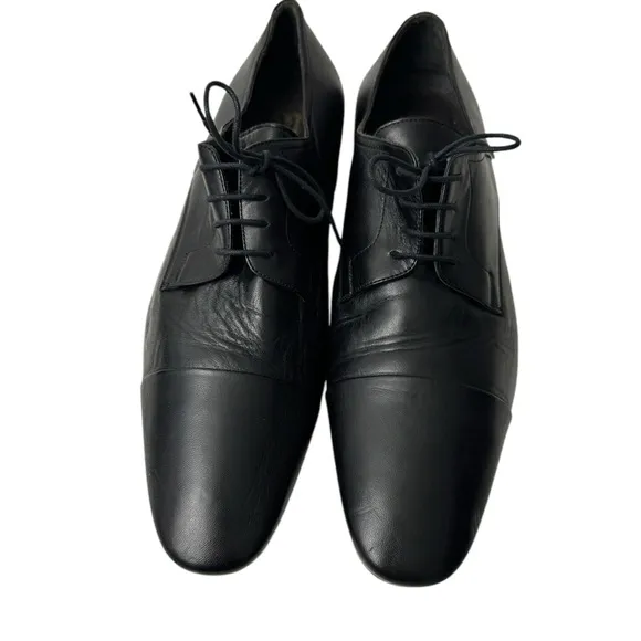 Bruno Magli Martico Cap Toe Leather Derby Dress Shoes
