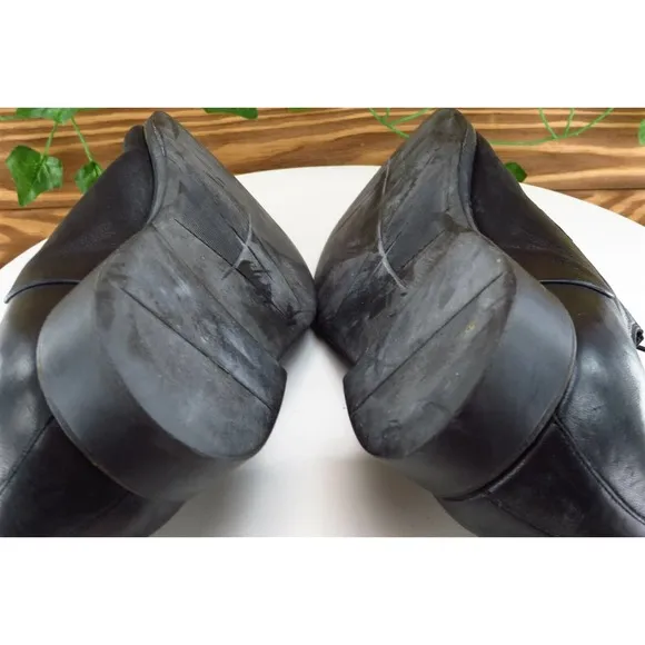Bruno Magli Shoes Sz‎ 10.5 M Black Derby Oxfords Leather Men