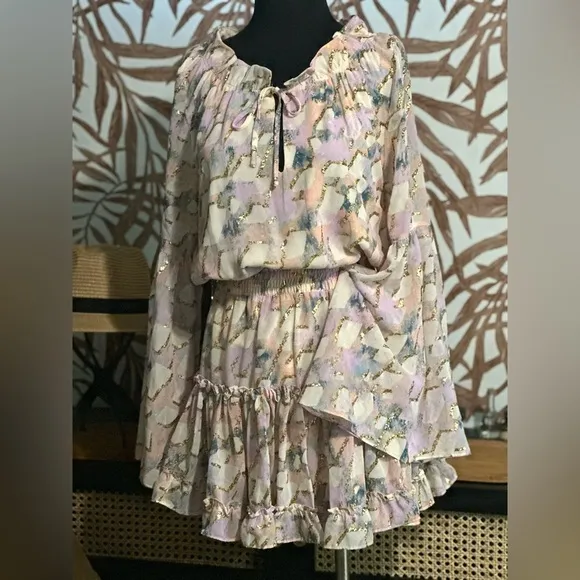 Buddy Love Zozo Magical ruffle mini dress NWOT