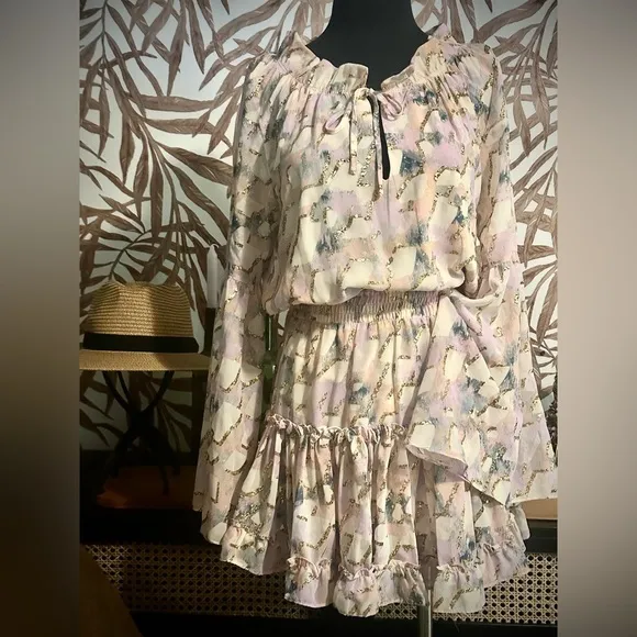 Buddy Love Zozo Magical ruffle mini dress NWOT