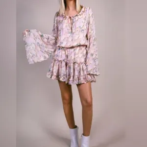 Buddy Love Zozo Magical ruffle mini dress NWOT