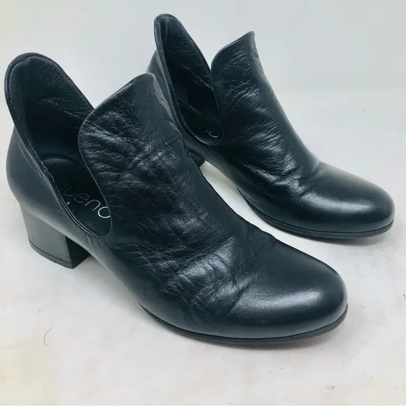 Bueno Mick Leather Low Cut Ankle Boots