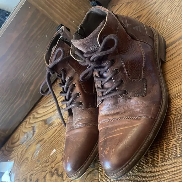 Bull Boxer Hand Crafted Leather Boots! Size 10
