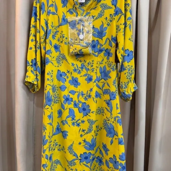 CAbi Lemon Drop Dress NWOT Size XS