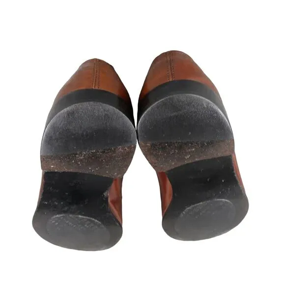Calibrate Shoes Mens 10 Oxford Double Monk Strap Buckle Classic Leather Formal