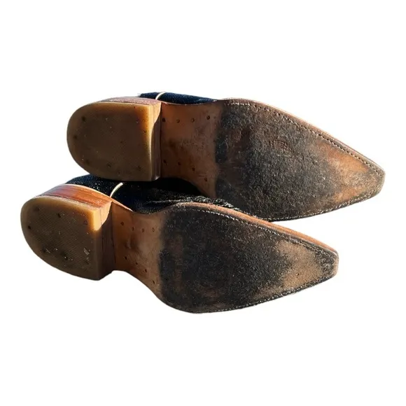 CARRETA BOOTS handcrafted in Mexico. Size 4 USA 11” tall