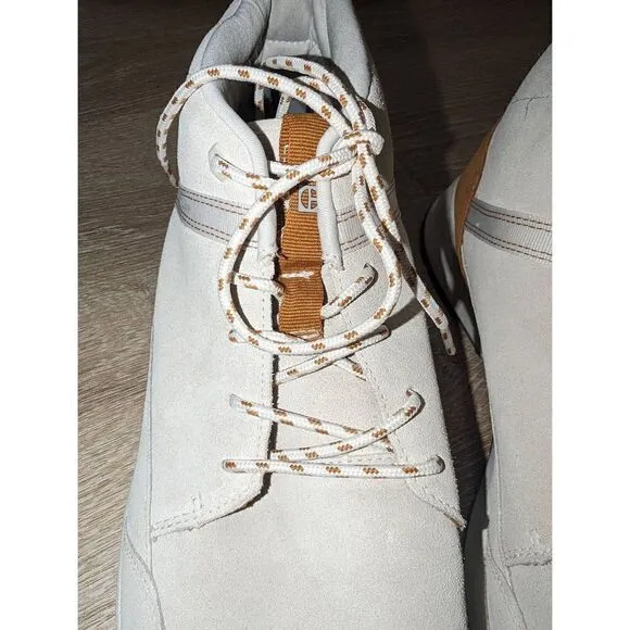 Caterpillar unisex Quest Mid Whitecap Moutons Sneaker White Men's13/Women's 15