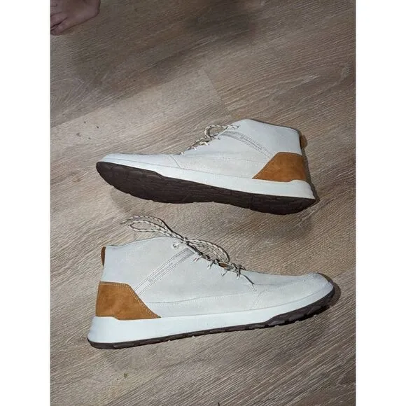 Caterpillar unisex Quest Mid Whitecap Moutons Sneaker White Men's13/Women's 15