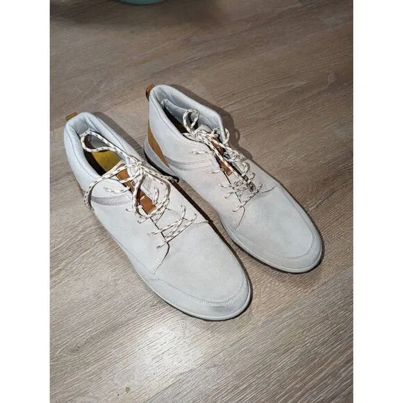 Caterpillar unisex Quest Mid Whitecap Moutons Sneaker White Men's13/Women's 15