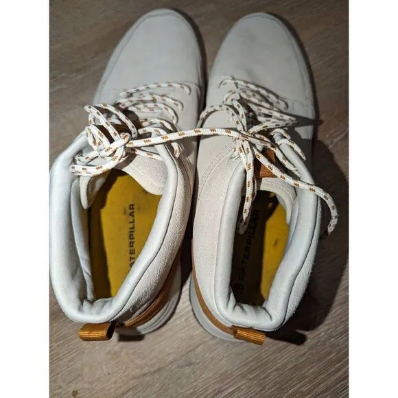 Caterpillar unisex Quest Mid Whitecap Moutons Sneaker White Men's13/Women's 15